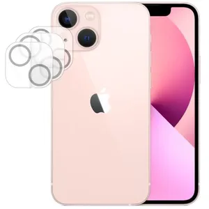 123 Pour iPhone 13 mini : 3 Film Protection Objectif Caméra Arrière en Verre Trempé 9H Haute Définition Transparent - Yuan YuanVendu parcdiscount