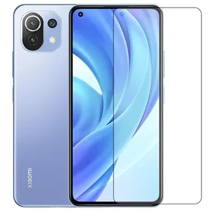 123 Lot de 4 verre trempé pour Xiaomi Mi 11 Lite 5G 6.55 - Film de protection - Yuan Yuan pas cher