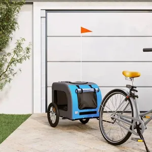 VIDAXL Chariot à Vélo BDM - Remorque de vélo pour animaux de compagnie... pas cher