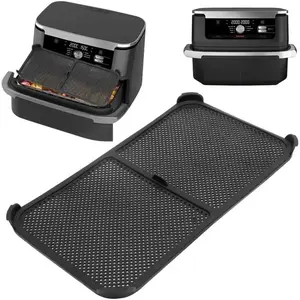 YSFMODE Protection Anti-Éclaboussures Pour Friteuse À Air Chaud,Double Couche,Compatible Avec Ninja Airfryer,Accessoire Pour Ninja Foodi F pas cher
