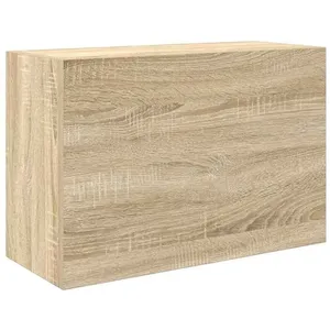 VIDAXL BESTArmoire WC bien rangée et organisée - Armoire murale de bain chêne sonoma 60 x 25 x 40 cm bois ingénierie Nov525970 pas cher