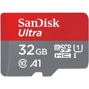 Carte mémoire Sandisk Ultra 32 GB Micro SDHC UHS-I Classe 10 - Blanc pas cher