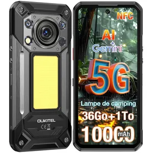 OUKITEL WP500 Smartphone Robuste 32Go+1To 10000mAh/45W 108MP Caméra 67...
