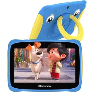 Blackview Tab 3 Kids Tablette Tactile 7 Pouces Android 13 Tablette PC WiFi 4Go + 32Go/SD 1To 3280mAh WIFI Bluetooth GPS - Bleu