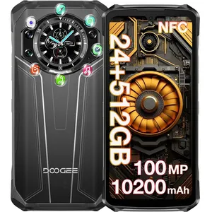 Smartphone Robuste Doogee S119 10200mAh, Android 14, 24Go+512Go/2TB Éc...Vendu parcdiscount