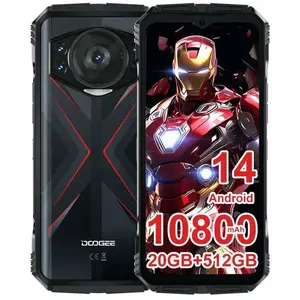Smartphone Robuste Doogee S118 10800mAh(33W) Android 14, 8GB+512GB/2TB...Vendu parcdiscount
