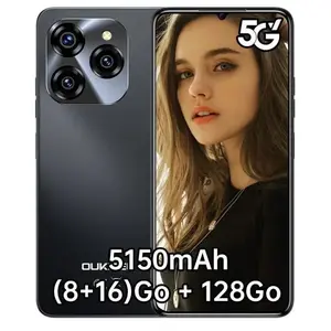 Oukitel C50 5G Smartphone 24Go (8+16) RAM /128Go ROM, 6.8" HD+ 5150mAh... pas cher