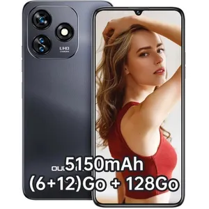 Oukitel C51 Smartphone 18Go (6+12) RAM /128Go ROM, Écran 6.8" HD+ 5150... pas cher