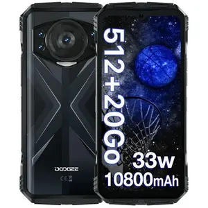 DOOGEE S118 Smartphone Robuste 20Go + 512Go 6.58" 10800mAh 33W Charge ...Vendu parcdiscount