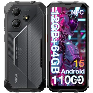 OSCAL Marine 2 Smartphone Robuste 6.56" - 64Go/Jusqu à 2To - 11000mAh ... pas cher