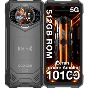 Doogee S200X Smartphone Robuste 32Go + 512Go 10100 mAh 33W Charge Rapi... pas cher