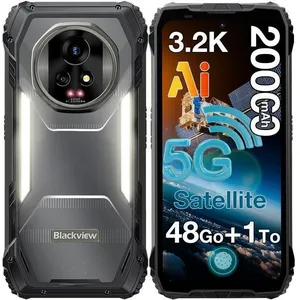 Blackview XPLORE 2 Satellite 5G Smartphone Robuste 48Go + 1To 20000mAh... pas cher