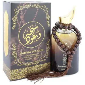 Sabha Wa Oud by Rihanah 100 ml - Eau De Parfum Spray (Unisex) pas cher