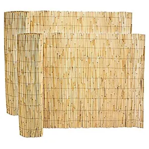 VISIODIRECT Lot de 2 canisse en Bambou brise vue, clôture de jardin décorative extérieur pour jardin et terrasse  - P . 100 x L. 500 cm pas cher