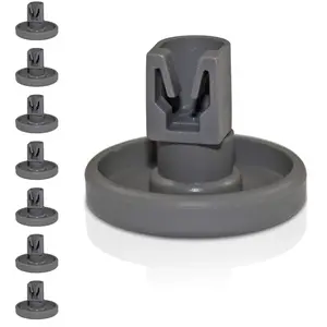 Union Lot de 8 roulettes universelles pour panier inférieur - Convient pour de nombreux lave-vaisselle pas cher