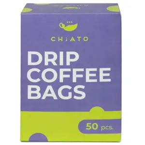 Drip filterkoffiezakjes CHiATO, 50 st. pas cher