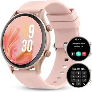 Montre Connectée Femme: 1.39 Smart Watch Ronde avec Appel BluetoothIP6... pas cher