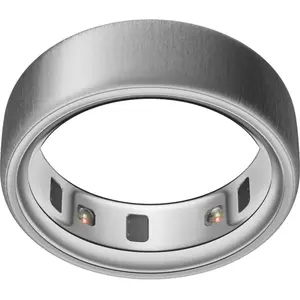Comparateur de prix : Bague connectée Oura Ring 4 Argent brossé Taille 6