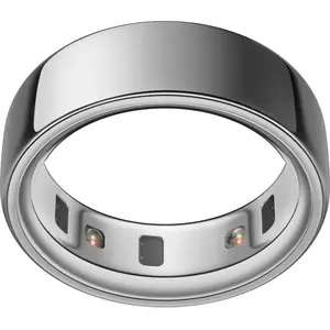 Comparateur de prix : Oura Ring 4 - Silver - Taille 14 - Anneau connecté | Trouvez votre taille avec le baguier Oura Ring 4 | Suivi du sommeil - Fréquence cardiaque - Activité - Max. 8 jours d'autonomie