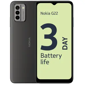 Smartphone Nokia G22 5G Double Nano Sim 128 Go 6.5" Meteor GrayVendu parrakuten