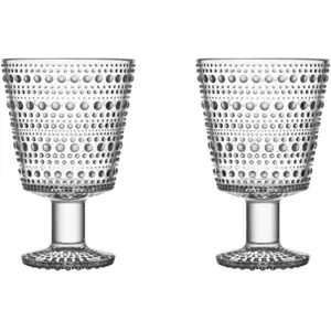 Iittala Kastehelmi 1051133 Lot de 2 verres en verre transparent 26 cl pas cher