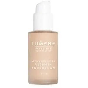 Lumene Invisible Illumination SPF30 Vegan Collagen Serum in Foundation 30ml (Various Shades) - 1.5 pas cher