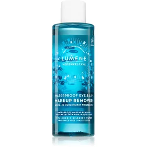 Lumene, Nettoyant pour le visage, Démaquillant imperméable pour les yeux et les lèvres 100ml (Lingettes nettoyantes pour le visage) pas cher