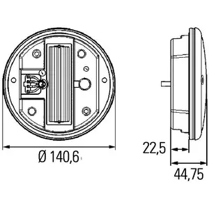 Feu arrière LED HELLA 2SD344100001