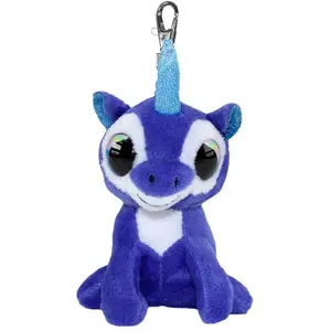 Comparateur de prix : Lumo Stars peluche mini licorne velours velours avec clip 85 cm bleu