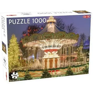 Tactic Puzzel Around the World Nothern Stars: Copenhagen Tivoli - 1000 stukjes