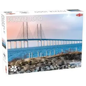 Tactic Puzzel Around the World Northern Stars: Öresund Bridge - 1000 stukjes