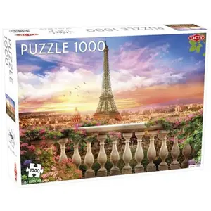 Tactic Puzzel Around the World: Eiffel Tower Paris - 1000 stukjes pas cher