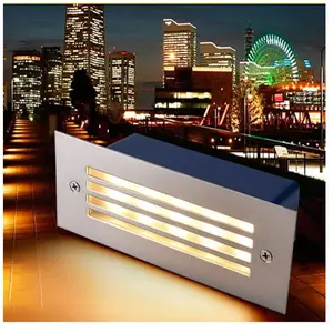 Lampe D'extérieur Pour Escalier - Lampe De Jardin Rectangulaire À LED ... pas cher