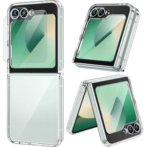 Coque Bumper - ZUUKO - Samsung Galaxy Z Flip 6/7 FE - Ultra-Mince - Antichoc - Transparent pas cher