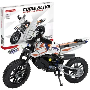 CASAFUNY COZY - Sets de jeux de construction - Moto Technic 434 pièces compatible Lego jeu véhicule 6+ ans adulte et enfant pas cher