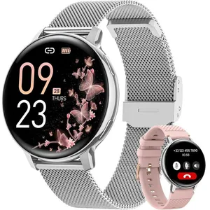 TWINBIRD FLEUVE-Montre Connectée Intelligente-Femme Appel Bluetooth 13... pas cher