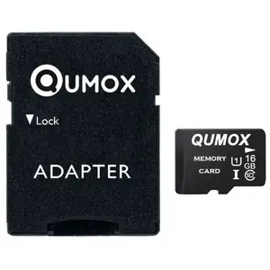 Carte Mémoire Micro SD SDHC Qumox 16Go 16g classe 10 USH-1 idéal pour ... pas cher
