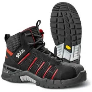 Jalas, Chaussures de travail, Botte 9975 Exalter noir rouge S3 Gr. 43 ...