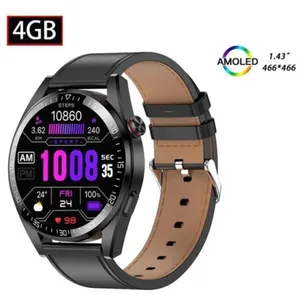 RUMOCOVO® Montre connectée Xiaomi Android pour hommes, écran HD 454x45... pas cher