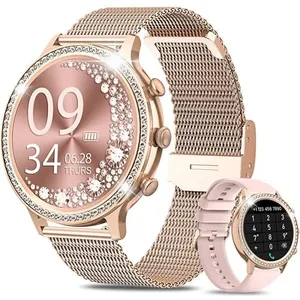 ZGEER Montre Connectée Femme - AKUMAKA - Diamond Love - Fréquence Card... pas cher