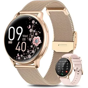 ZGEER Montre Connectée Femme avec Appel Bluetooth 1.32 HD Montre Intel... pas cher