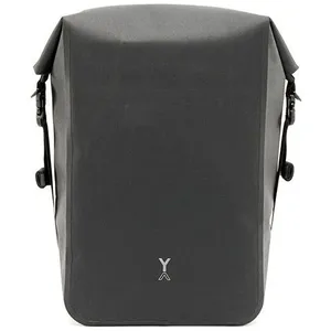 NYA-EVO FJORD BIKE 28 Graphite Black 28L waterproof bicycle roll top p... pas cher