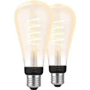 Philips Hue Filament White Ambiance Edison XL Lot de 2 pas cher
