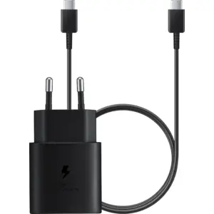 Samsung Chargeur Super Fast Charging 25 W + Câble USB-C 1 m Matière Sy... pas cher