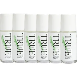 True Organic of Sweden - Undercover Agent - 50ml - Deodorant - 6 Pak - Voordeelverpakking pas cher