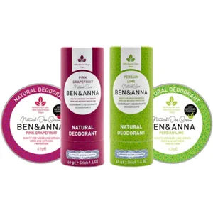 BEN&ANNA - Best Seller Deo Set - Pink Grapefruit - Persian Lime - 4 Pa... pas cher