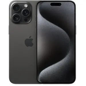 Refurbished iPhone 15 Pro Max 256 Go Titane Noir Reconditionné (Comme ... pas cher