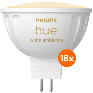 Philips Hue Spot White Ambiance MR16 Lot de 18Vendu parcoolblue