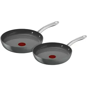 Tefal Renew+ Set de Poêles à Frire Céramique 24 + 28 cm pas cher