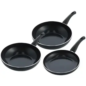 BK Brilliant Set de Poêles à Frire 24 + 28 cm + Wok pas cher